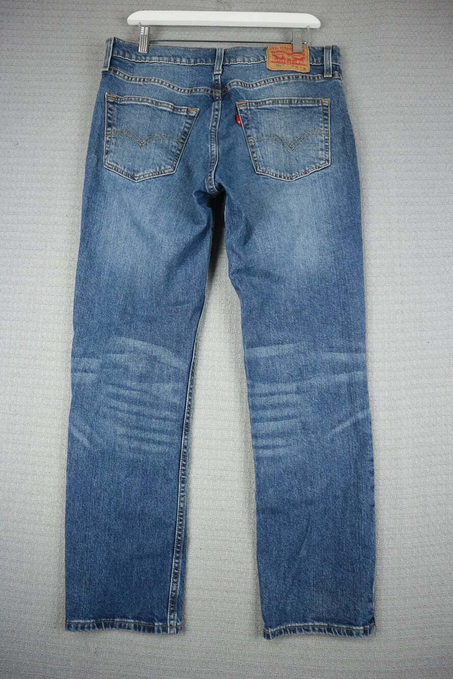 Levis 511 Slim Fit Jeans Mens W34 L30 Medium Wash Denim Stretch